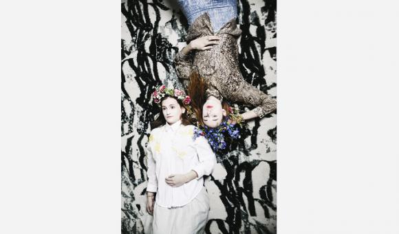 Justine de Moriamé and Erika Schillebeeckx