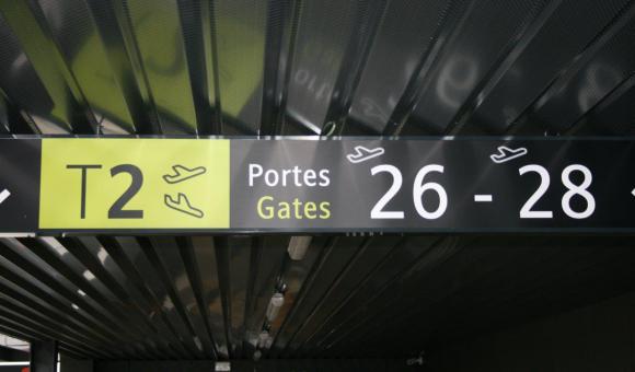 The new Charleroi airport terminal is now accessible.