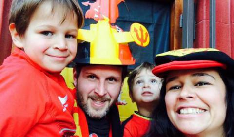 Makarapa Diables Rouges