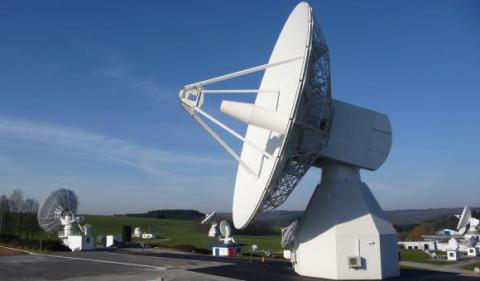 Infrastructures satellites de Redu (Libin) European Cyber test range in Belgium