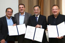 Signature d'un accord de coopération portant sur les biotechnologies et la médecine Signature d'un accord de coopération portant sur les biotechnologies et la médecine