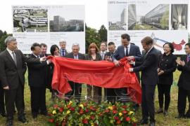 Inauguration du CBTC en présence des autorités chinoises et wallonnes Inauguration du CBTC en présence des autorités chinoises et wallonnes