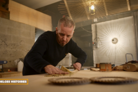 Yves Dejardin de Art Maker dans son atelier Yves Dejardin de Art Maker dans son atelier