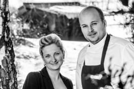 Marie-Charlotte Portois et Thomas Troupin du restaurant La Menuiserie Marie-Charlotte Portois et Thomas Troupin du restaurant La Menuiserie