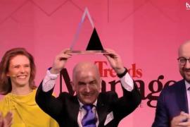Jean-Pierre Lutgen receives manager's prize of Year 2017 Jean-Pierre Lutgen receives manager's prize of Year 2017